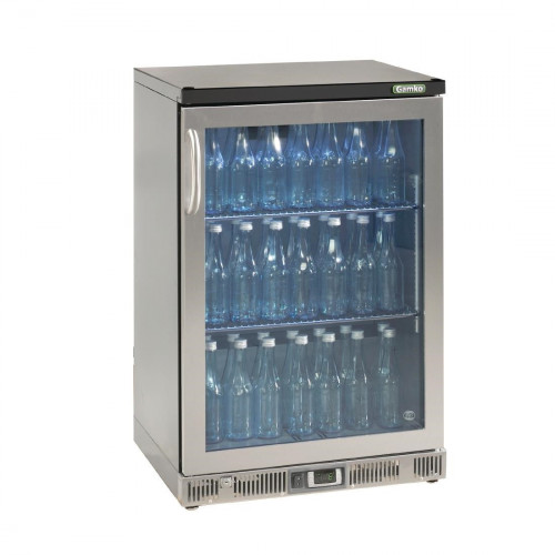 Gamko Bottle Cooler MG Single Hinged Glass Door St/St Trim - 150Ltr (Direct)