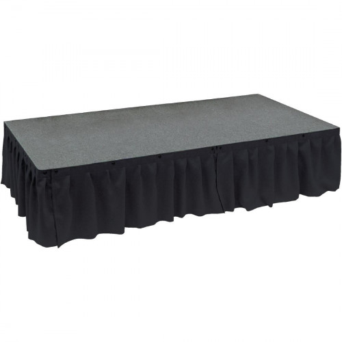 Valance 1m x 200mm deep Black for Ultralight Staging