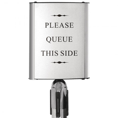 Aluminium Frame Sign A4 St/St to fit S095