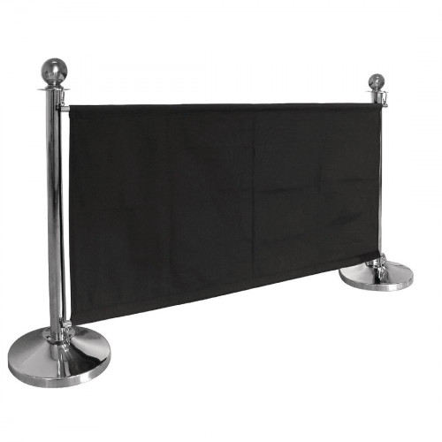 Bolero Black Banner with St/St Fixings