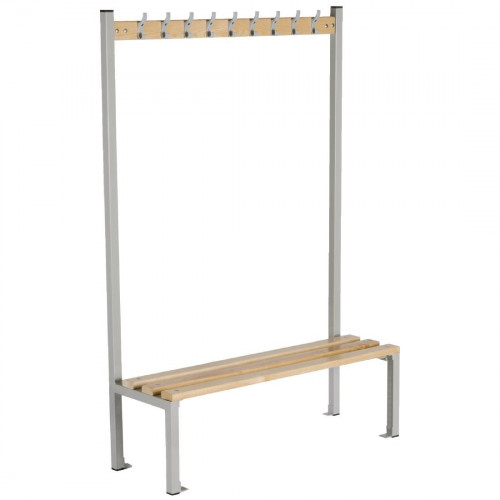 Single Sided Coat Hanger Bench - 1200mm (Direct)