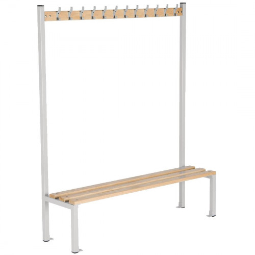 Single Sided Coat Hanger Bench - 1500mm (Direct)