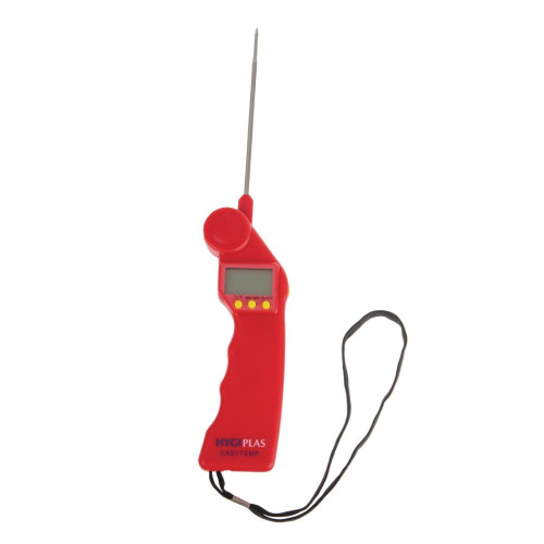 Hygiplas EasyTemp Thermometer Red - Raw Meat