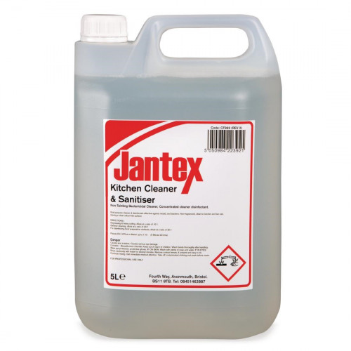 Jantex Kitchen Cleaner Sanitiser - 5Ltr