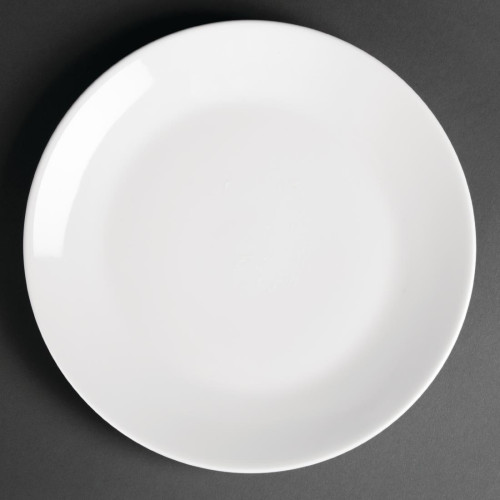 Royal Porcelain Classic Narrow Rim Plate White - 6" 150mm (Box 12)