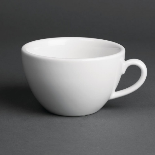 Royal Porcelain Classic Breakfast Cup White - 10.5oz 300ml (Box 12)