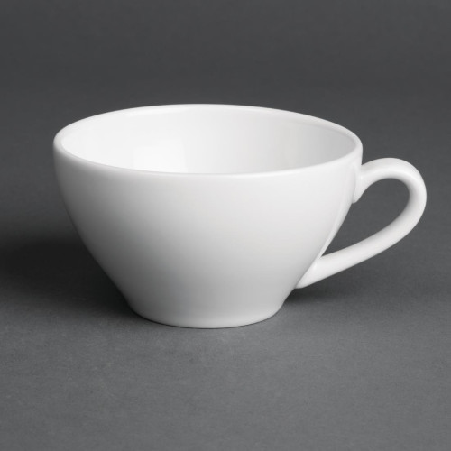 Royal Porcelain Classic Teacup White - 8oz 230ml (Box 12)
