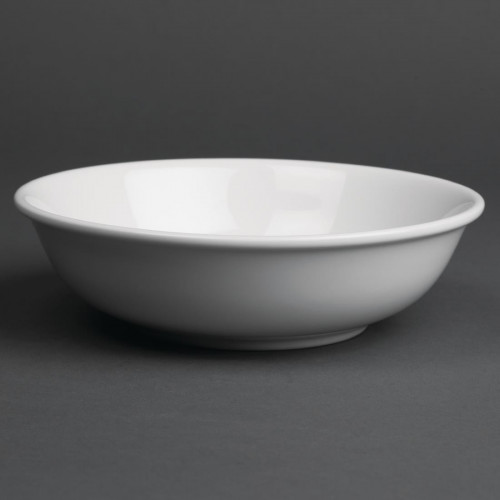 Royal Porcelain Classic Cereal Bowl White - 6.5" 165mm (Box 12)
