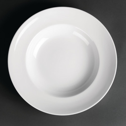 Royal Porcelain Classic Pasta Plate White - 11.8" 300mm (Box 12)