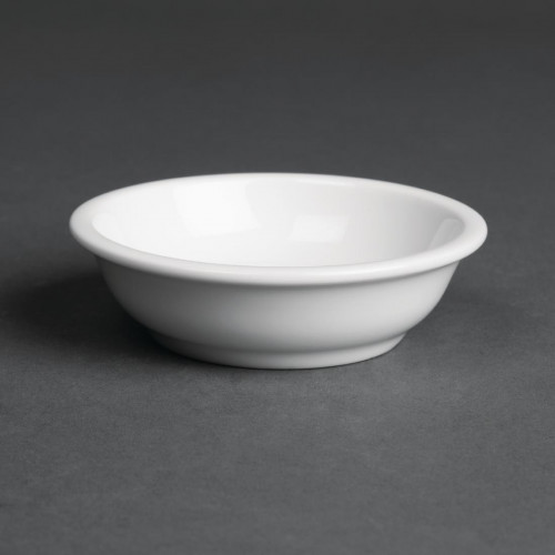 Royal Porcelain Classic Butter Ramekin White - 3" 80mm (Box 12)