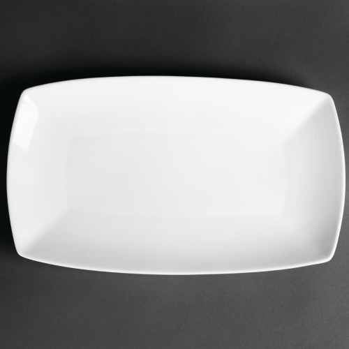 Royal Porcelain Classic Kana Rectangular Platter White - 320mm 12.5" (Box 12)