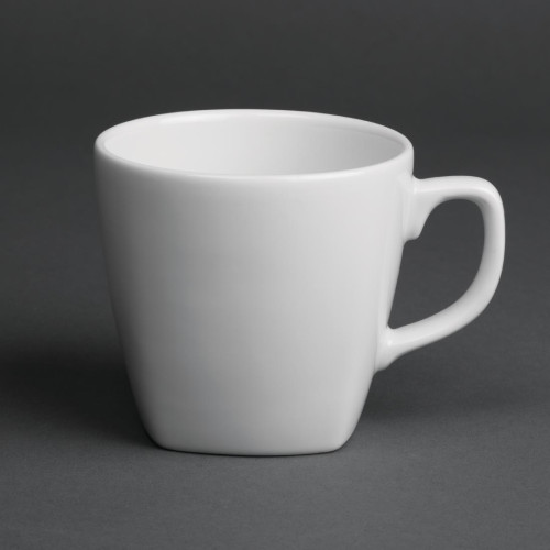 Royal Porcelain Classic Kana Coffee Cup White - 8.5oz 240ml (Box 12)
