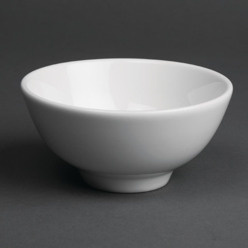 Royal Porcelain Classic Oriental Rice Bowl White - 115mm 220ml (Box 24)