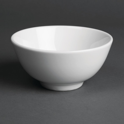 Royal Porcelain Classic Oriental Rice Bowl White - 130mm 360ml (Box 24)