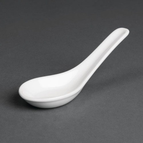 Royal Porcelain Classic Oriental Small Spoon White - 125mm (Box 24)
