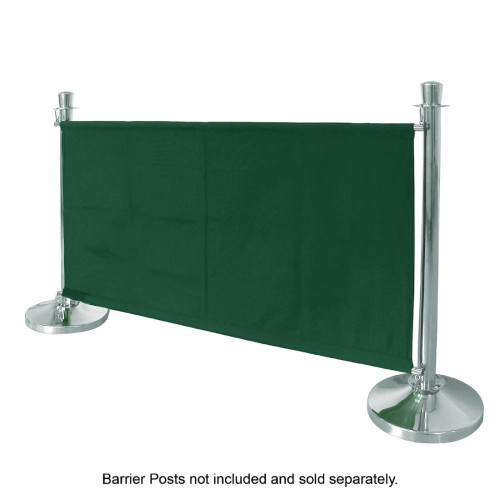 Bolero Green Banner with St/St Fixings