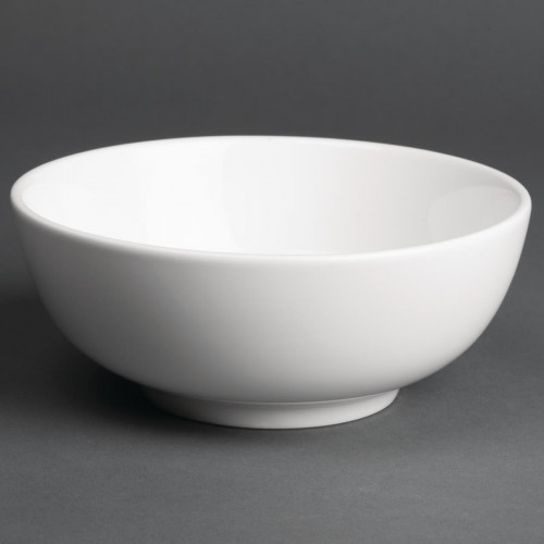 Royal Porcelain Maxadura Advantage Salad Bowl White - 5" 130mm (Box 12)