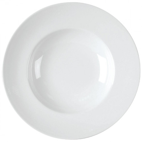 Royal Bone Ascot Plate Deep White - 11 3/4" 300mm (Box 6)