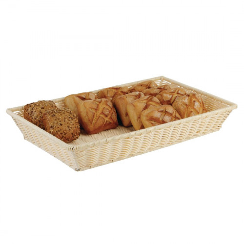 Polypropylene Rattan Basket GN 1/2 - 300x220x80mm