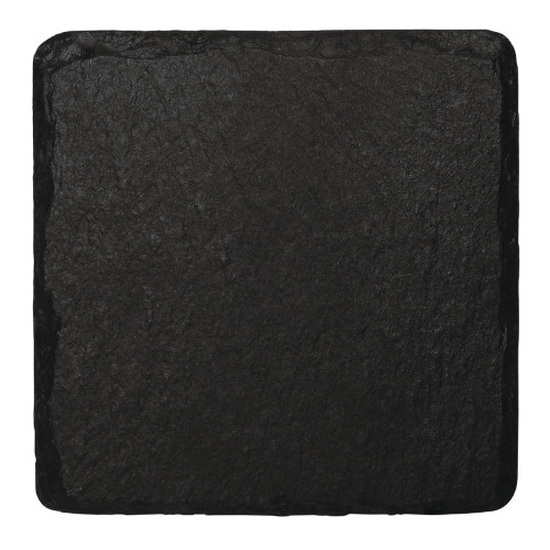 Olympia Natural Slate Display Tray - 130x130mm (Pack 4)