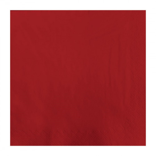 Fasana Professional Tissue Napkin Red - 330x330mm 2 ply 1/4 fold (Box 1500)