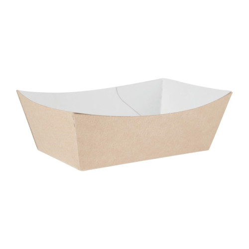 Disposable Kraft Tray Small 42(H) x 124(W) x 87(D)mm Per 500