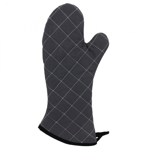 Flame Retardant Oven Mitt Charcoal - 17"