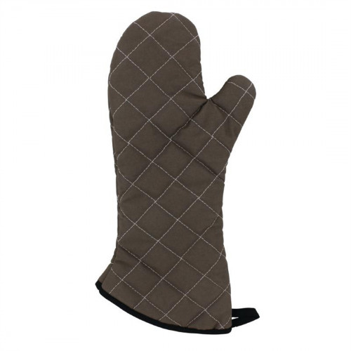 Flame Retardant Oven Mitt Tan - 17"