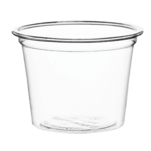 Vegware Compostable Cold Portion Pots 28ml / 1oz (Pack of 5000)