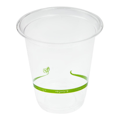 Vegware Compostable Slim Cold Cups 200ml / 7oz Per 1,000