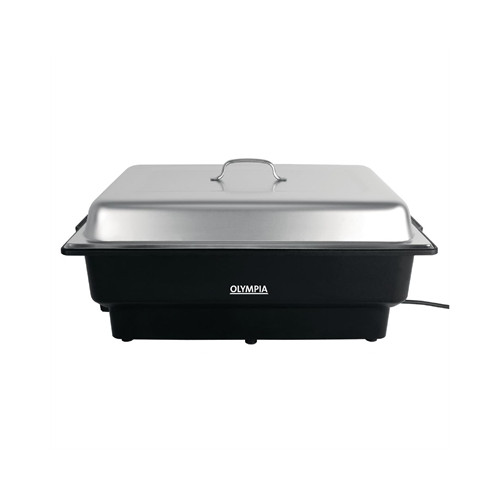 Olympia Electric Chafing Dish - 100mm deep pan with stand