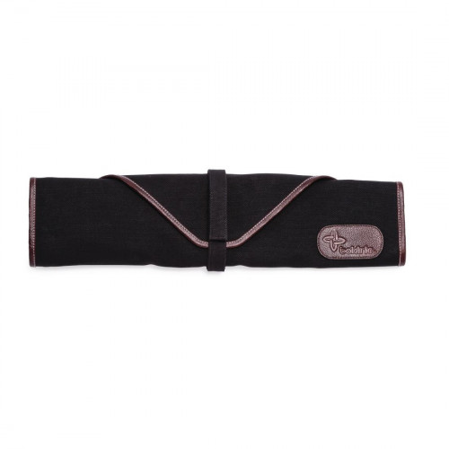 Boldric Black Canvas Knife Bag 6 Pocket