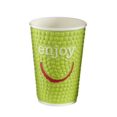 Enjoy Double Wall Paper Hot Cups - 16oz (Box 560)