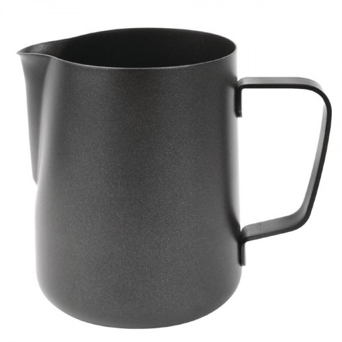 Olympia Black Non-Stick Milk Jug - 12oz