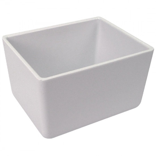 Crock Chunky Polar White Melamine - 1.5Ltr 162x130x100mm