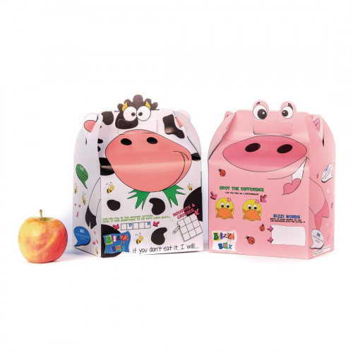 Crafti's Childrens Bizzi Boxes Assorted Farm Cow & Pig (Case 200)