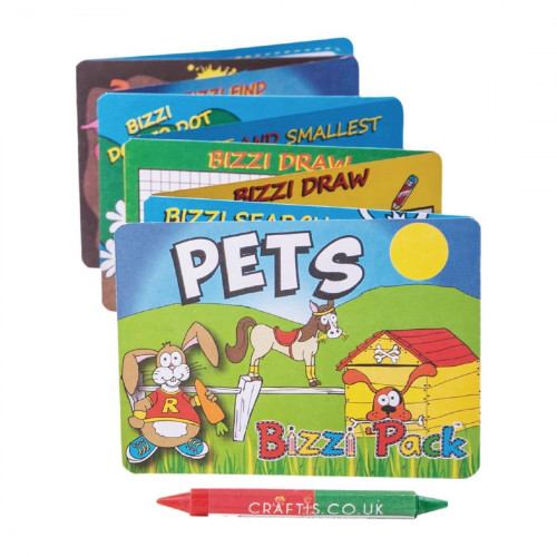 Crafti's Childrens Activity Pack Assorted (Case 400)