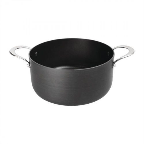 Vogue Anodised Aluminium Non Stick Casserole Pan - 240mm