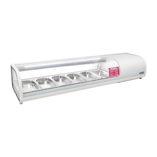 Polar REFRIGERATED Tapas Showcase 6 x 1/3GN (Pans not included)