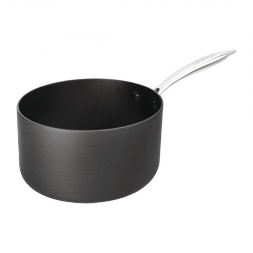 Vogue Anodised Aluminium Non Stick Sauce Pan - 160mm