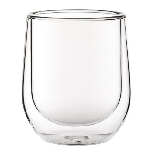 Double Walled Latte Glass - 270ml 9.7oz (Box 12)