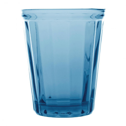 Olympia Cabot Panelled Tumbler Blue - 260ml 9oz (Box 6)