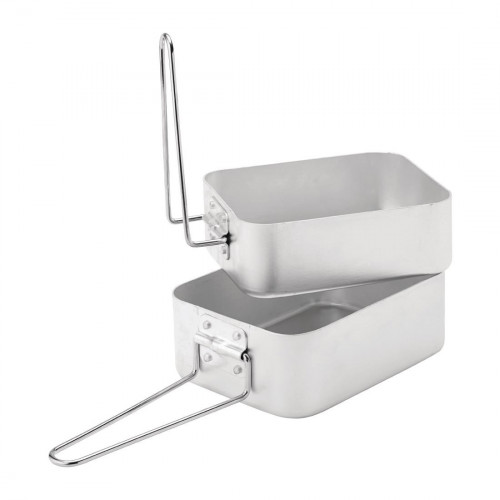 Utopia Mess Tin Set - 185x135mm 7 1/4x5 1/4" & 165x130mm 6 1/2x5"