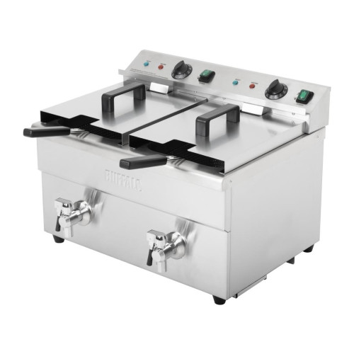 Buffalo Double Induction Fryer - 2x3kW