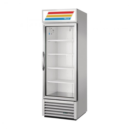True 1 Glass Door 538Ltr Merchandiser Fridge R290 - Aluminium (Direct)