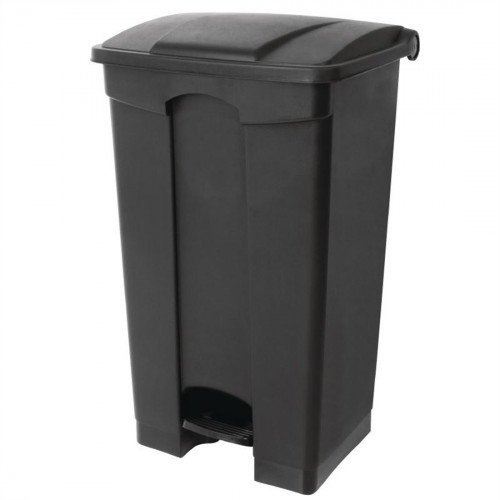 Jantex Kitchen Pedal Bin Black - 65Ltr