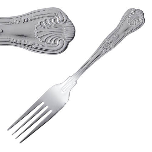 Kings Dessert Fork St/St (Box 12)