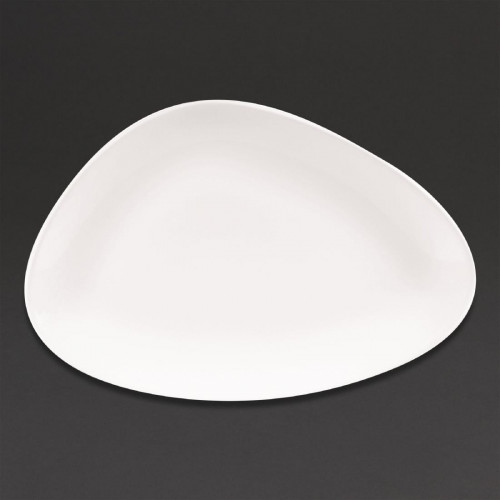 Churchill Chefs' Triangle Plate White (Box 6) 200x300mm (Direct)