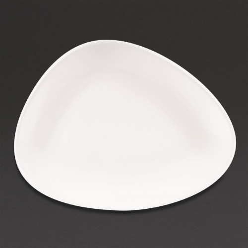 Churchill Chefs' Triangle Plate White (Box 12) 200x260mm (Direct)