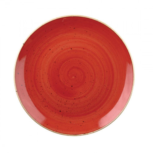 Churchill Stonecast Berry Red Coupe Bowl - 9.75" 248mm (Box 12) (Direct)